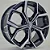 Rodas Aro 17 SALERNO Modelo Volkswagen (5x100/5x112) - Imagem 1