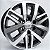 Roda Toyota Hilux SW4 Aro 17 (5x100) P2090 - Imagem 1