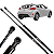 Par Amortecedor Porta Malas Honda Fit 2003 a 2008 Hyundai Veloster  2011 a 2014 - Imagem 1