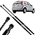 Par Amortecedor Porta Malas Ford Fiesta 2002 a 2014 - Imagem 1