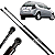 Par Amortecedor Porta Malas Ford Ka 2008 a 2014 Citroen C3 2012 a 2019 - Imagem 1