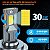 Kit Lâmpada Ultra Led Diamond Farol Milha Space Fox 10/16 60W 6500k - Imagem 2