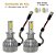 Kit Super Led Celta 2000 2001 2002 2003 2004 2005 Farol Milha H3 20000 Lumens - Imagem 2