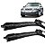 Par Palheta Limpador ParaBrisa Astra Hatch e Sedan 1998 a 2013 Silicone - Imagem 8