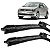 Par Palheta Limpador Para Brisa Polo Sedan 2002 03 04 05 06 07 08 Silicone - Imagem 1
