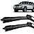 Par Palheta Limpador ParaBrisa Pajero Sport 2008 2009 2010 2011 2012 Silicone - Imagem 8