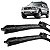 Par Palheta Limpador ParaBrisa Pajero Sport 1999 98 99 2000 01 02 03 04 05 06 07 Silicone - Imagem 1