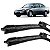 Par Palheta Limpador ParaBrisa Honda Civic 2001 02 03 04 05 2006 Silicone - Imagem 8