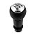 Bola de Cambio C3 Peugeot 206 207 Preta e Cromada - Imagem 2