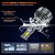 Kit Lâmpada Ultra Led Diamond Farol Alto Astra 99/12 60W 6500k - Imagem 7