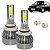 Kit Super Led Golf Mexicano 1992 a 1998 Farol Baixo HB3 20000 Lumens - Imagem 2