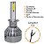 Kit Lâmpada Super Led Uno 2015 a 2021 Farol Milha H1 20000 Lumens - Imagem 3