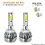 Kit Lâmpada Super Led S10 2018 A 2021 Farol Milha H27 - Imagem 2