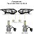 Kit Lâmpada Super Led HRV Farol Alto e Baixo H4 20000 Lumens - Imagem 2
