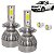 Kit Super Led Saveiro G7 2017 a 2021 Farol Duplo Baixo H7 20000 Lumens - Imagem 1