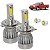 Kit Super Led Saveiro G2 1998 a 2000 Farol Alto e Baixo H4 20000 Lumens - Imagem 5