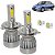 Kit Lampada Super Led Corsa Classic 2000 01 02 03 04 2005 Farol Alto e Baixo H4 20000 Lumens - Imagem 1