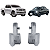 Kit Cantoneira Capota Marítima Flash Force Carros Volkswagen - Imagem 1