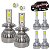 Kit Super Led Trailblazer 2013 a 2017 Farol Baixo H7 + Alto H1 + Milha H1 20000 Lumens - Imagem 1
