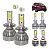 Kit Super Led Tracker 2012 2013 2014 2015 2016 Farol Baixo H7 + Alto H1 + Milha HB4 20000 Lumens - Imagem 1