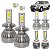 Kit Super Led Touareg 2004 a 2016 Farol Baixo H7 + Alto H7 + Milha HB4 20000 Lumens - Imagem 2