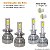 Kit Super Led Saveiro G7 2017 a 2021 Farol Duplo Baixo H7 + Alto H1 20000 Lumens - Imagem 1
