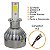 Kit Super Led Saveiro G5 2008 a 2012  Farol Simples Alto e Baixo H4 + Milha H3 20000 Lumens - Imagem 4