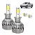 Kit Super Led Saveiro G4 2006 a 2012 Farol Milha H3 20000 Lumens - Imagem 1