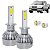 Kit Super Led S10 2001 02 03 04 05 06 07 08 09 10 11 Farol Milha H1 20000 Lumens - Imagem 1