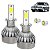 Kit Super Led Parati G3 2000 a 2005 Farol Milha H3 20000 Lumens - Imagem 1