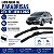 Par Palheta Limpador ParaBrisa City e Fit 2018 2019 2020 2021 2022 2023 2024 2025 2026 Dianteiro Encaixe Original - Imagem 2