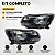Par Farol Saveiro G8 2018 2019 2020 2021 2022 2023 Foco Simples Mascara Negra - Imagem 3