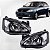 Par Farol Corsa Montana 2003 2004 2005 2006 2007 Foco Duplo Lente Raiada Mascara Negra - Imagem 1