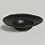 Pratos de Massa Orgânico Preto Matte Ø28x6,5cm 450ml - Imagem 2