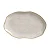 Travessas Oval Rasa Média Bio Latte 30x20cm - Imagem 1