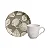 Xícara de Café com Pires Bio Stoneware Seiva 120ml - Imagem 1