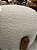 Puff Casulo Boucle Off White - Imagem 1