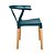 Cadeira Whishbone PP Verde Escuro - Imagem 2
