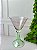 Taça de Vidro Rosa e Verde 150ml - Imagem 2
