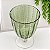 Taça Vidro Verde c/ pontilhado Branco - Imagem 4
