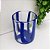 Copo Vidro Faixa Azul (280 ml) - Imagem 2