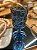 Taça Vidro Textura Bolha Azul - Imagem 1