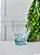 Taça Vidro Transparente Base Azul 250ml - Imagem 2