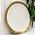 Prato Raso Porcelana Dubai Br Dourado - Imagem 2