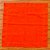 Guardanapo Linho Misto Ponto Ajour 45x45 Laranja - Imagem 2