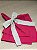 Guardanapo Linho Misto Ponto Ajour 45x45 Pink - Imagem 1
