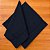 Guardanapo Linho Misto Ponto Ajour 45x45 Preto - Imagem 1