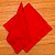 Guardanapo Linho Misto Ponto Ajour 45x45 Vermelho - Imagem 1