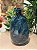 Vaso Decor Murano 18x33 Mescla Azul - Imagem 1