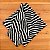 Guardanapo Safari Zebra - Imagem 1